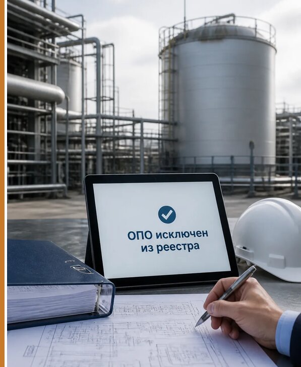 Исключение ОПО из госреестра в Красногорске от 30483 р. | Авеста ОТиПБ